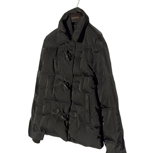 Gucci 2014 Black Toggle Accent Down Puffer Jacket - Picture 2 of 15